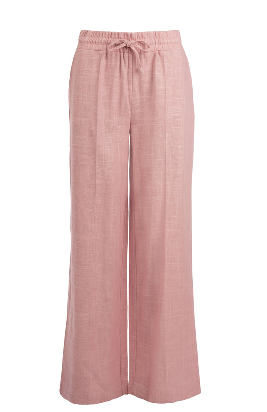 Broek Nazil Linnen/Viscose Woven | Pink