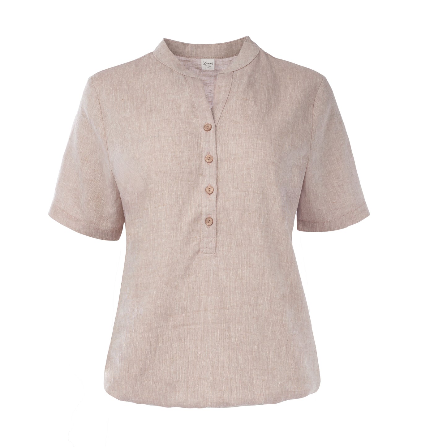 Lucie SS Linen Melange Pepino Woven | Old pink