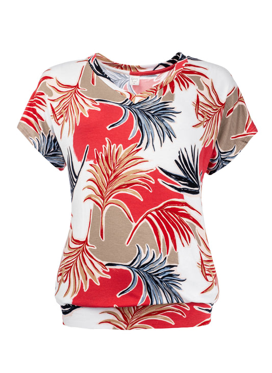 Mana SS Coral Fern Tricot | Coral