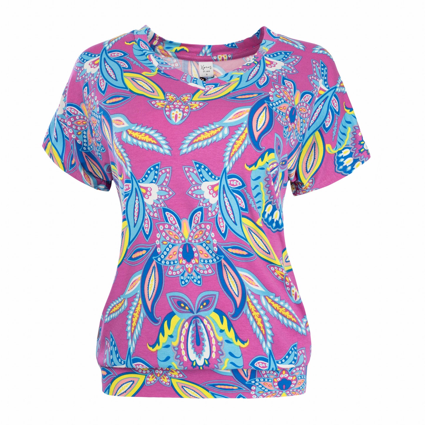 Mana SS Vintage Pink Paisley Tricot | Vintage Pink