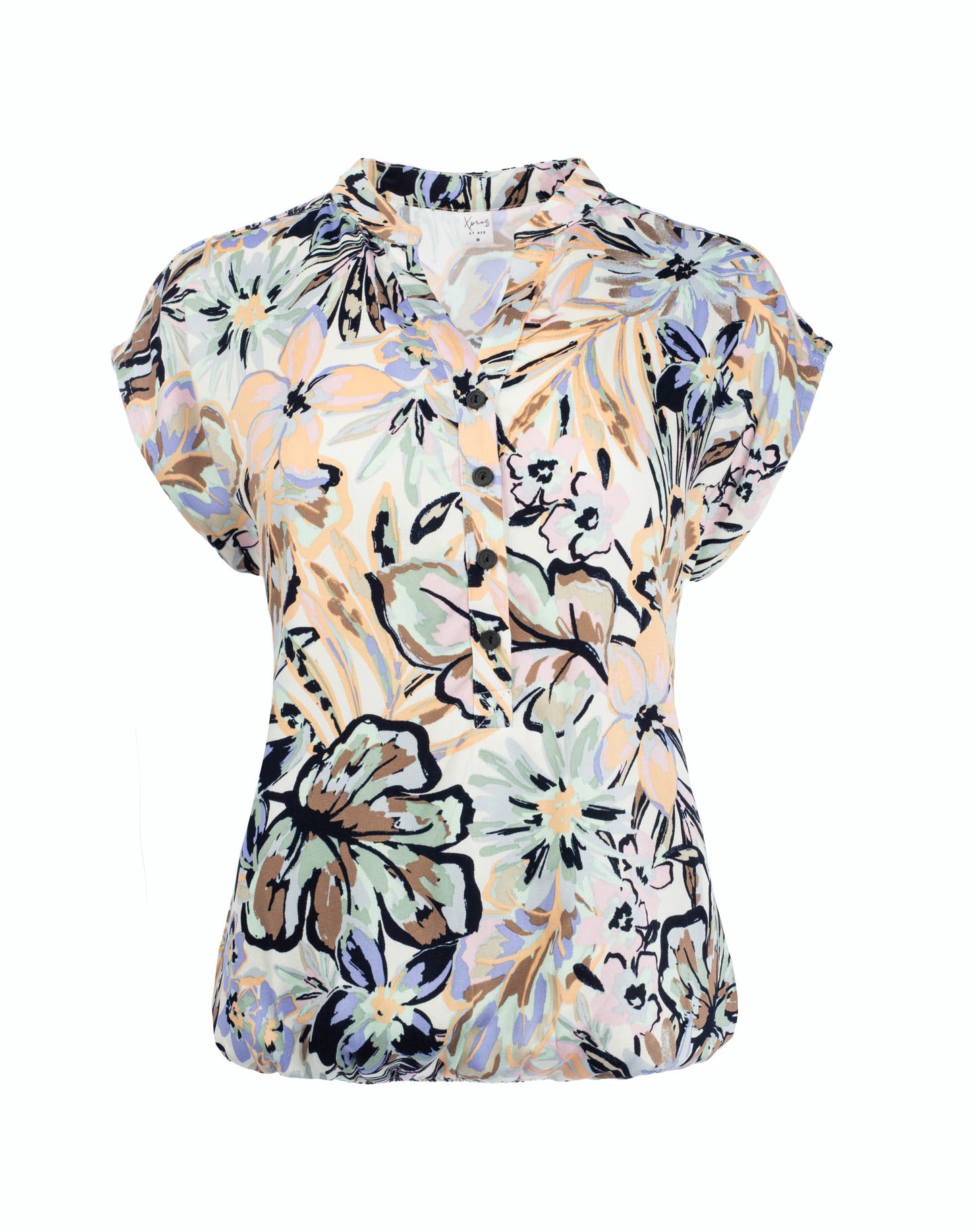 Lucie SL Mint Multi Flower Woven | Mint