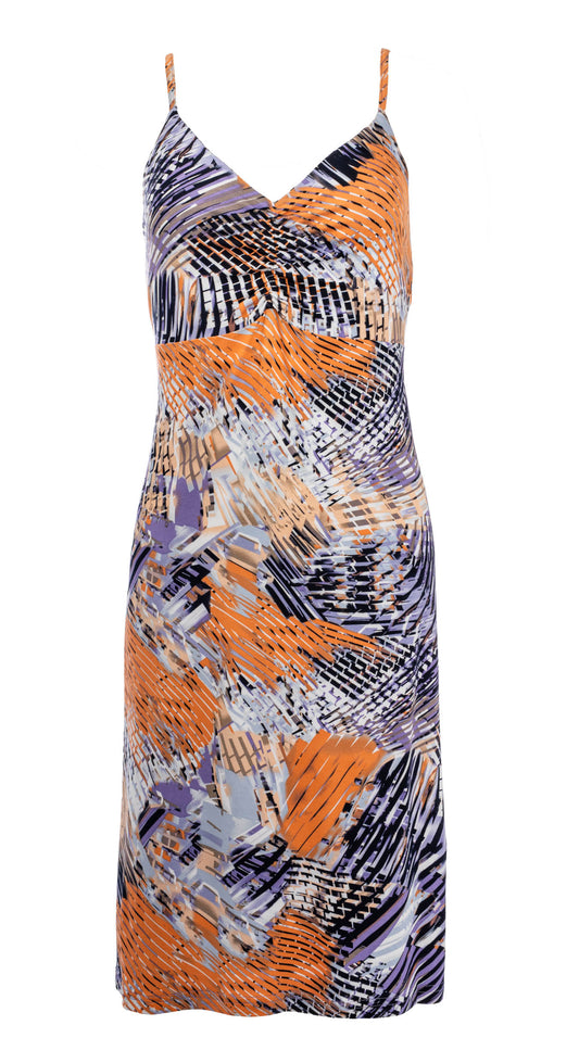 Nori SL Purple Fractal Stripes Tricot | Purple