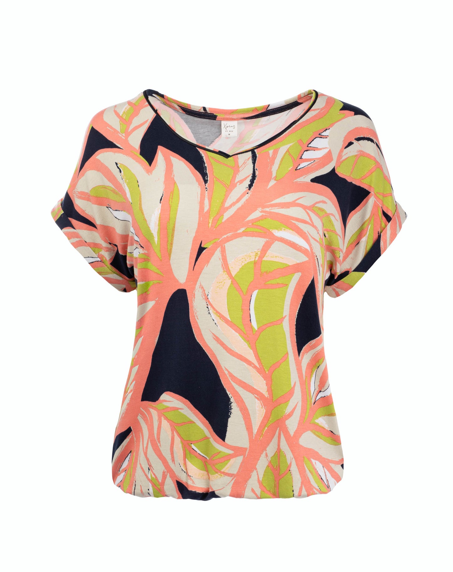 Top Nox SS Green Big Leaf Tricot | Green