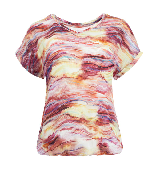 Top Nox-PW SS Pink Marvel Fine Lurex | Pink