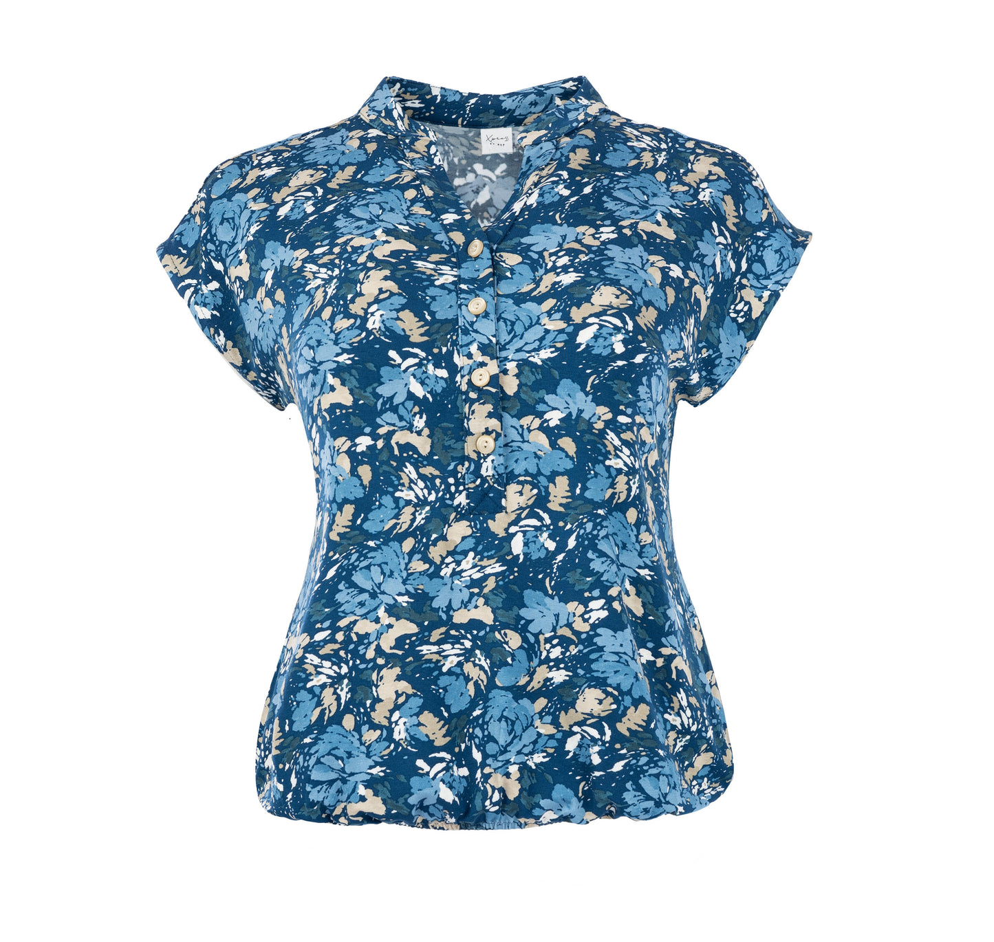 Top Lucie-TR SL Marine Flower Tricot | Marine
