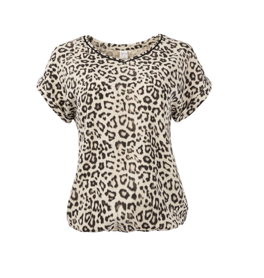 Nox-PW SS Beige Leopard Woven | Beige