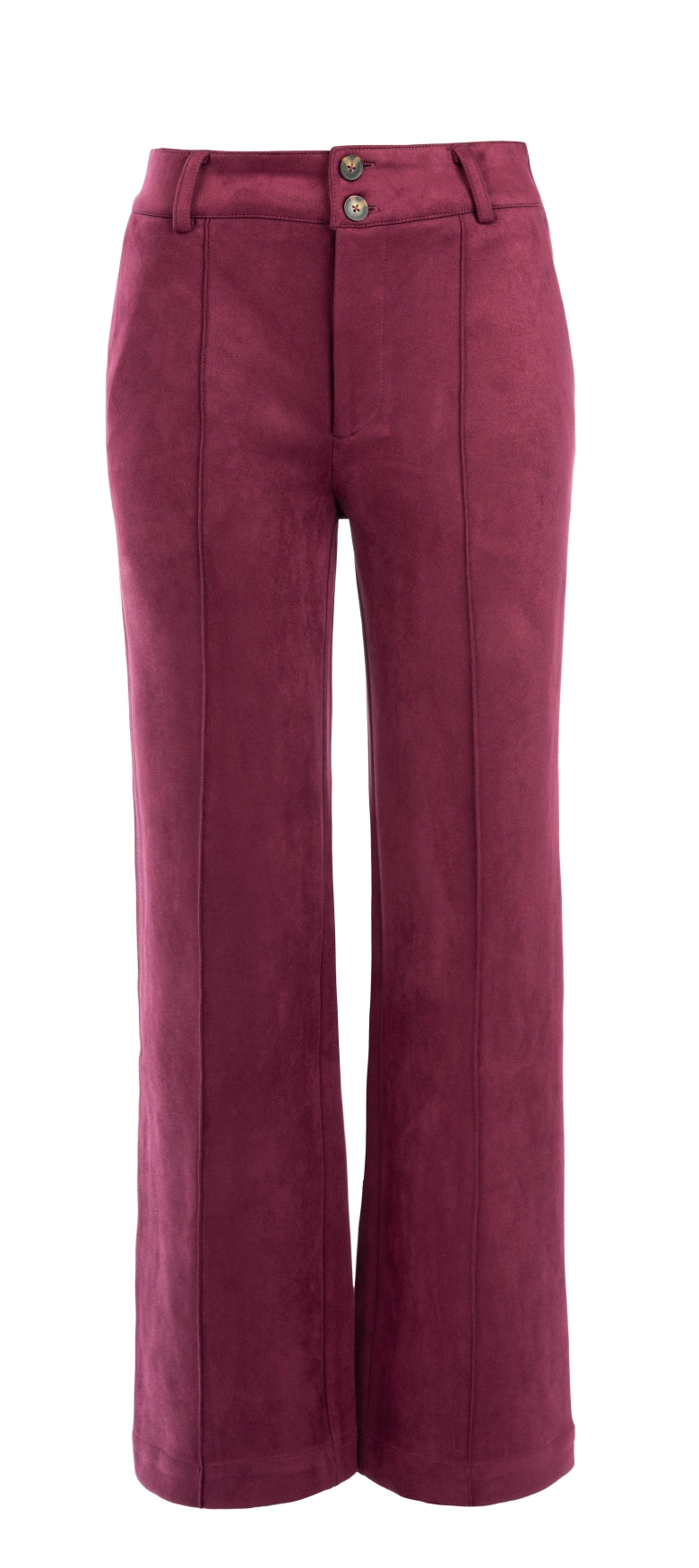Pilar 2B-RMJ Suedine | Cabernet Red