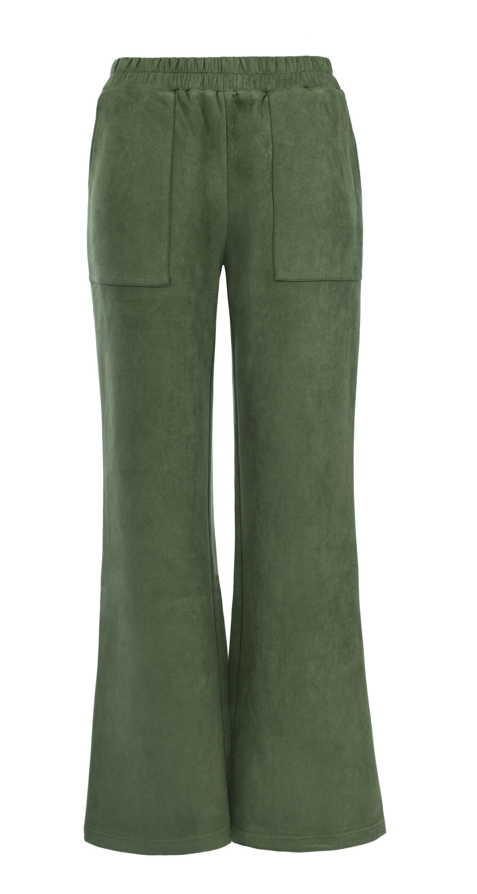 Pantalon Fiska-RMJ Suedine | Deep Army