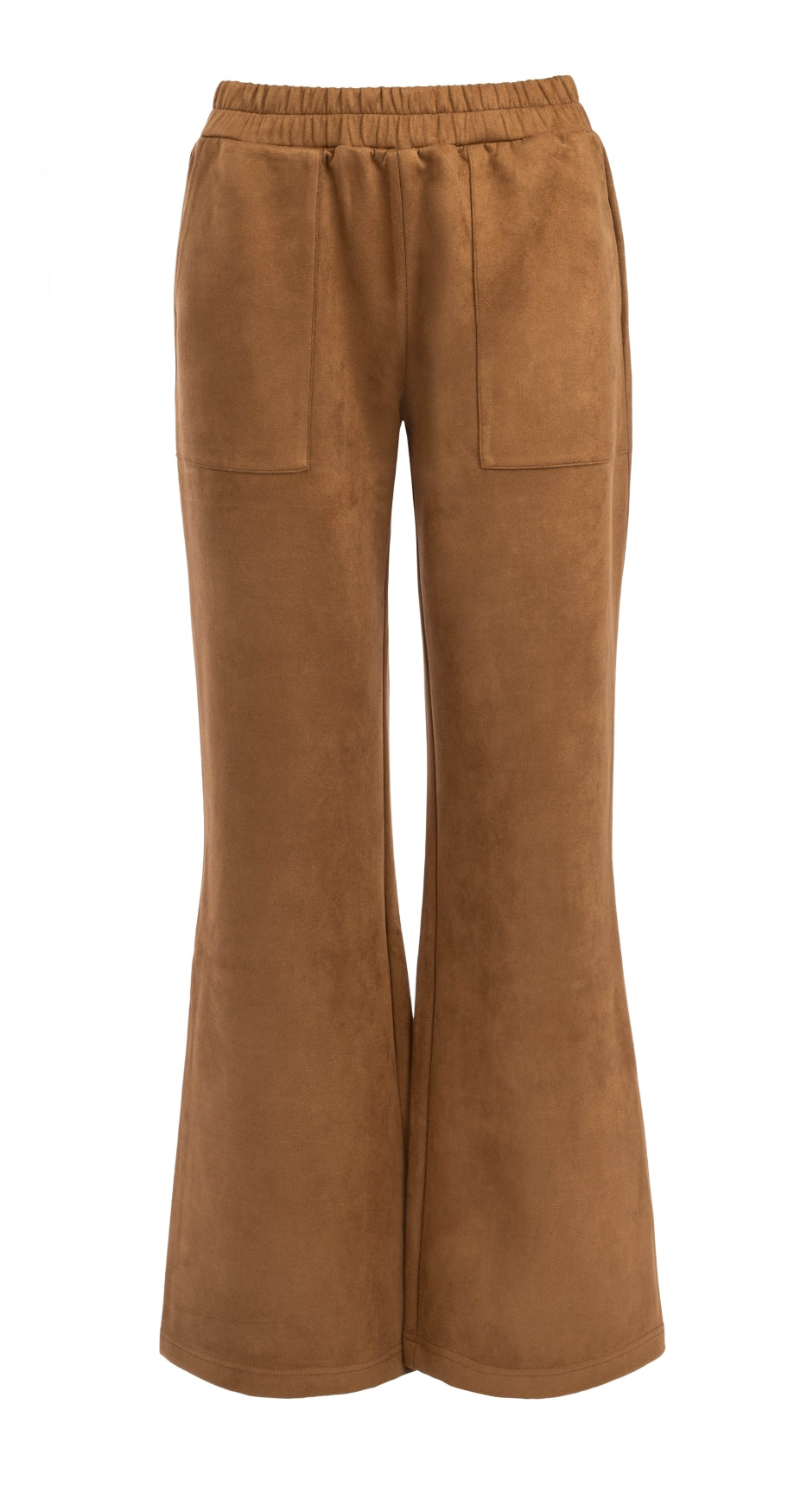 Pantalon Fiska-RMJ Suedine | Downtown Brown