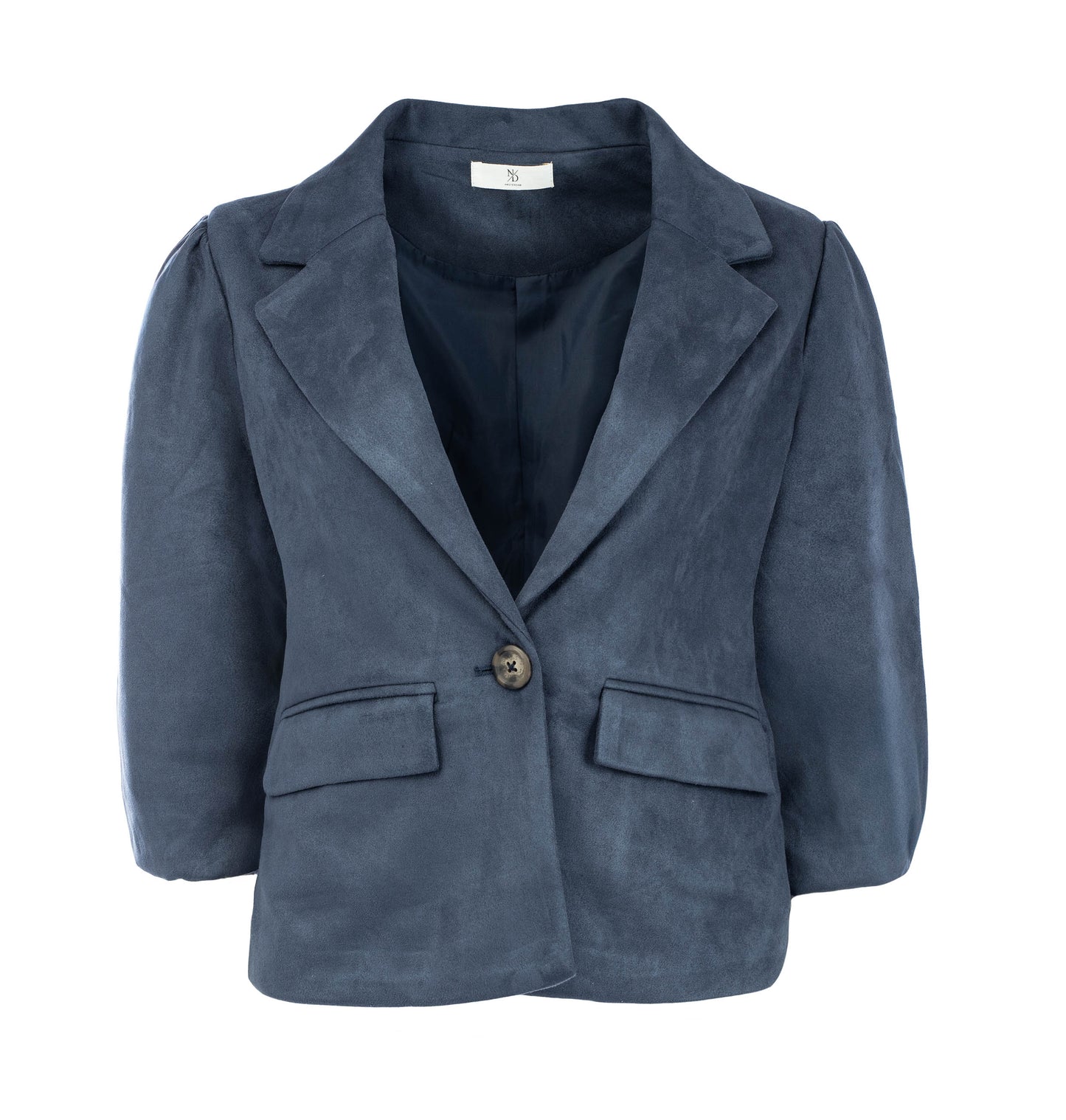 Yaniek 3/4-RMJ Suedine | Naval Blue