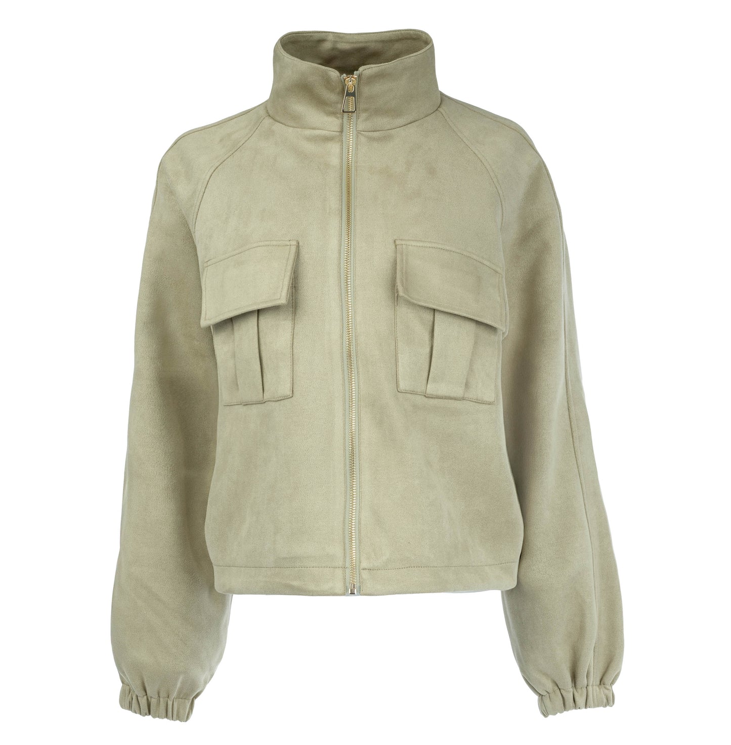 Jasje Norder LS-RMJ Suedine | Oil Green