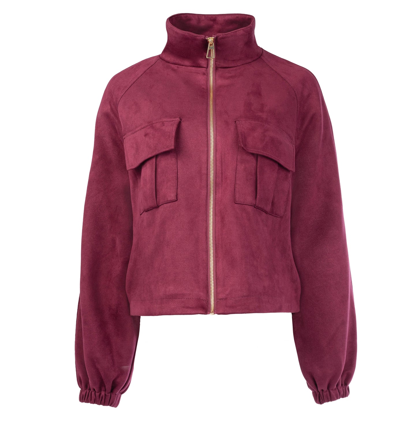 Jasje Norder LS-RMJ Suedine | Cabernet Red