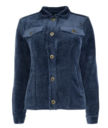 Jasje Galium-W LS-RMJ Rib Corduroy | Baritone Blue