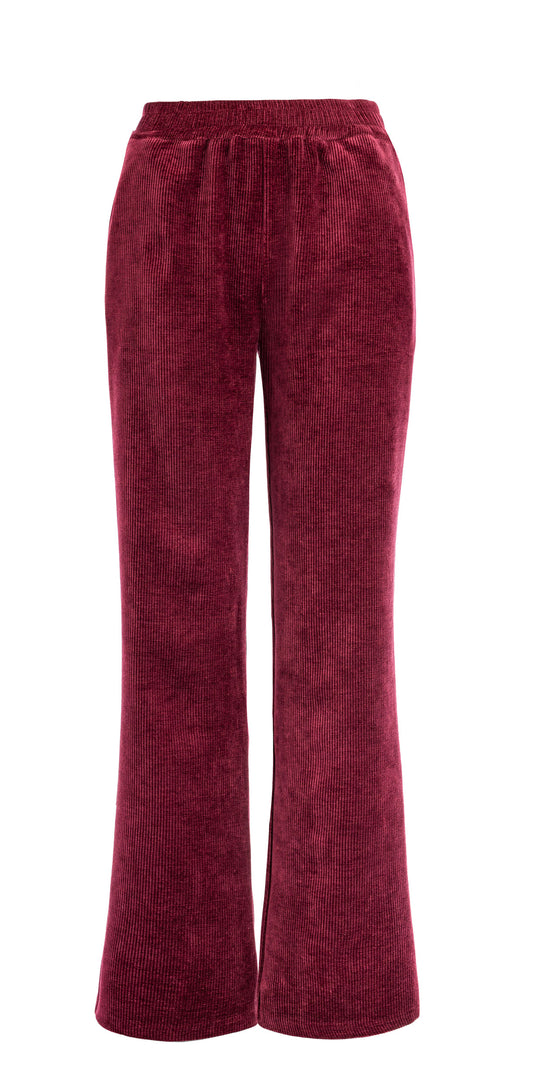 Lio-NS Flair-RMJ Rib Corduroy | Cabernet Red