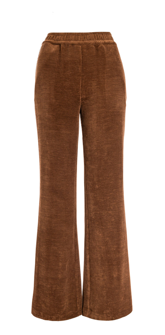 Pantalon Lio-NS Flair-RMJ Rib Corduroy | Downtown Brown