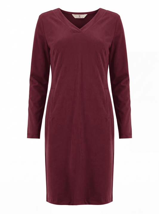 Jurk Simo LS Traveler | Grape Wine