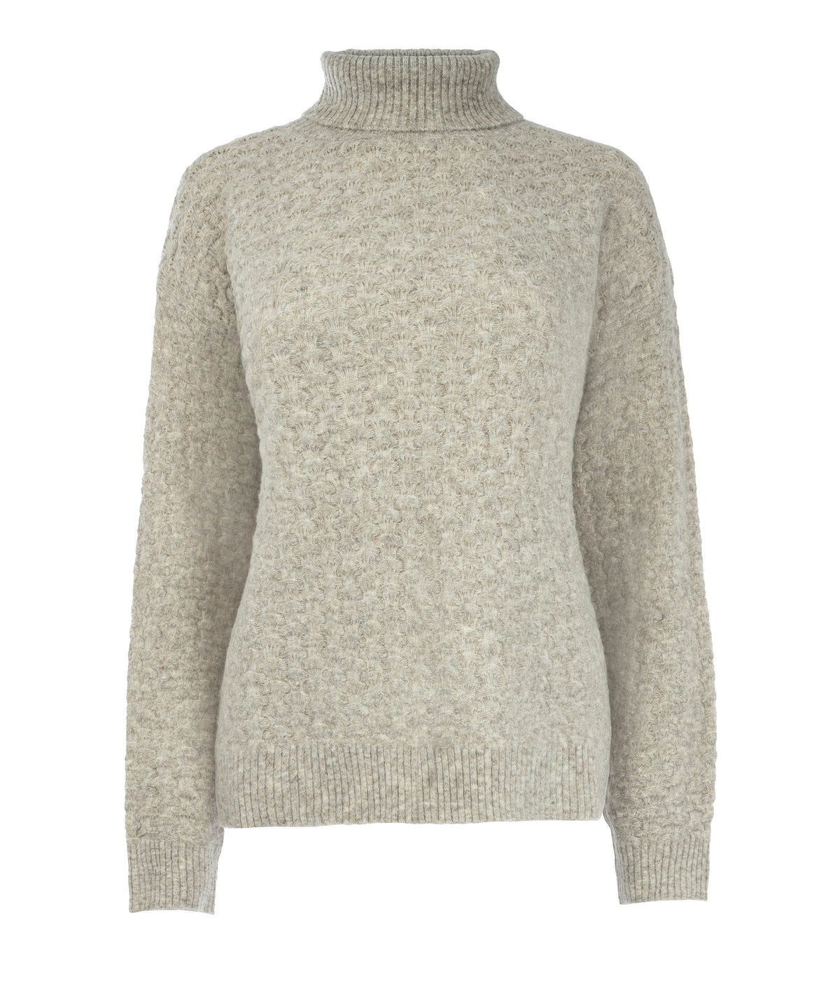 Delani LS-RMJ Textured Knit | Buttercream