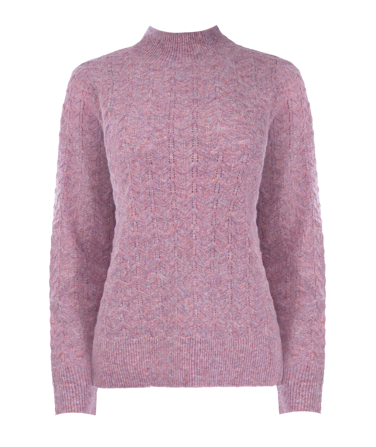 Lucian LS-RMJ Textured Knit | Pink Melange
