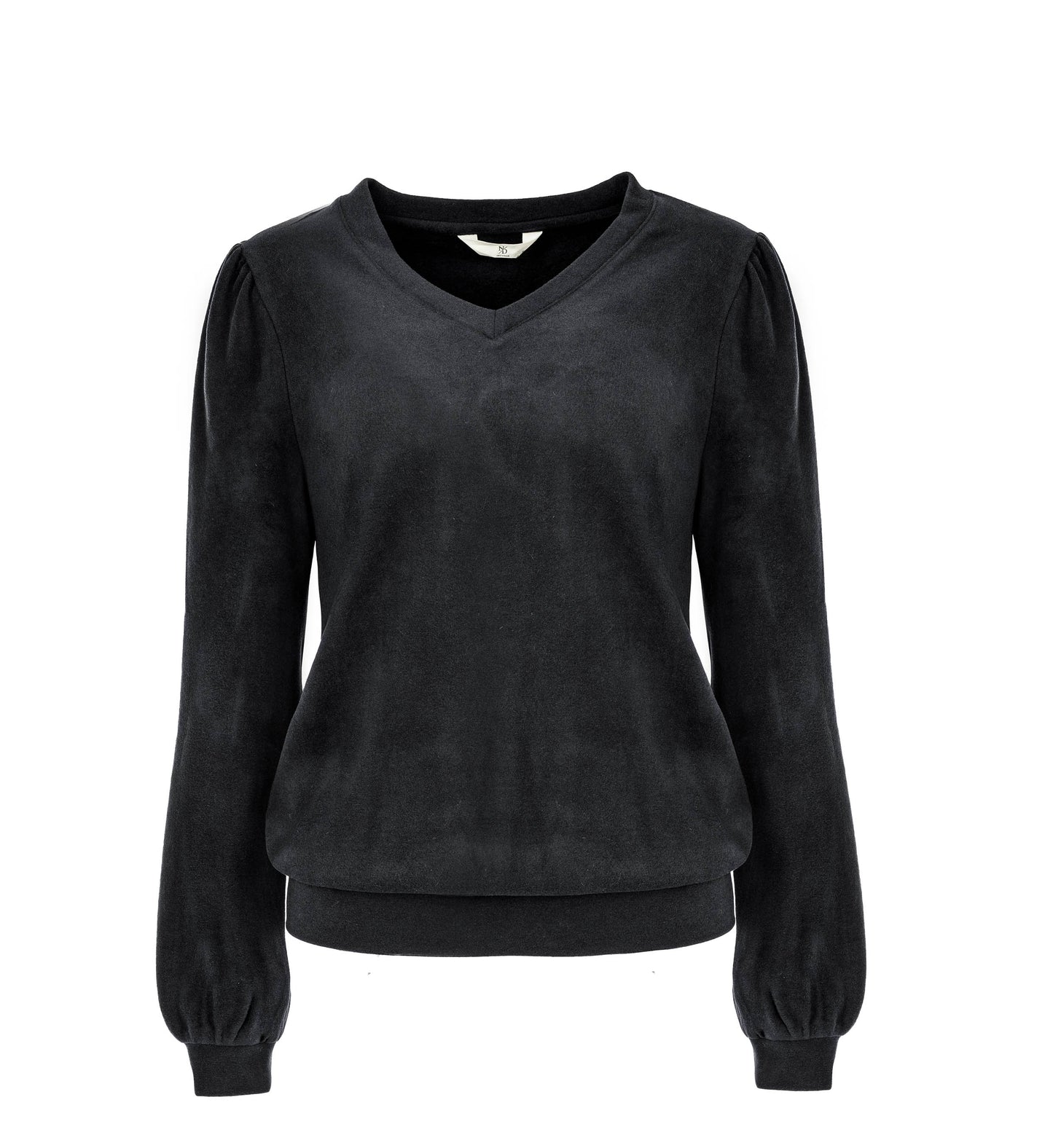 Top Veraya LS-RMJ Soft Stretch Knit | Ganache Brown