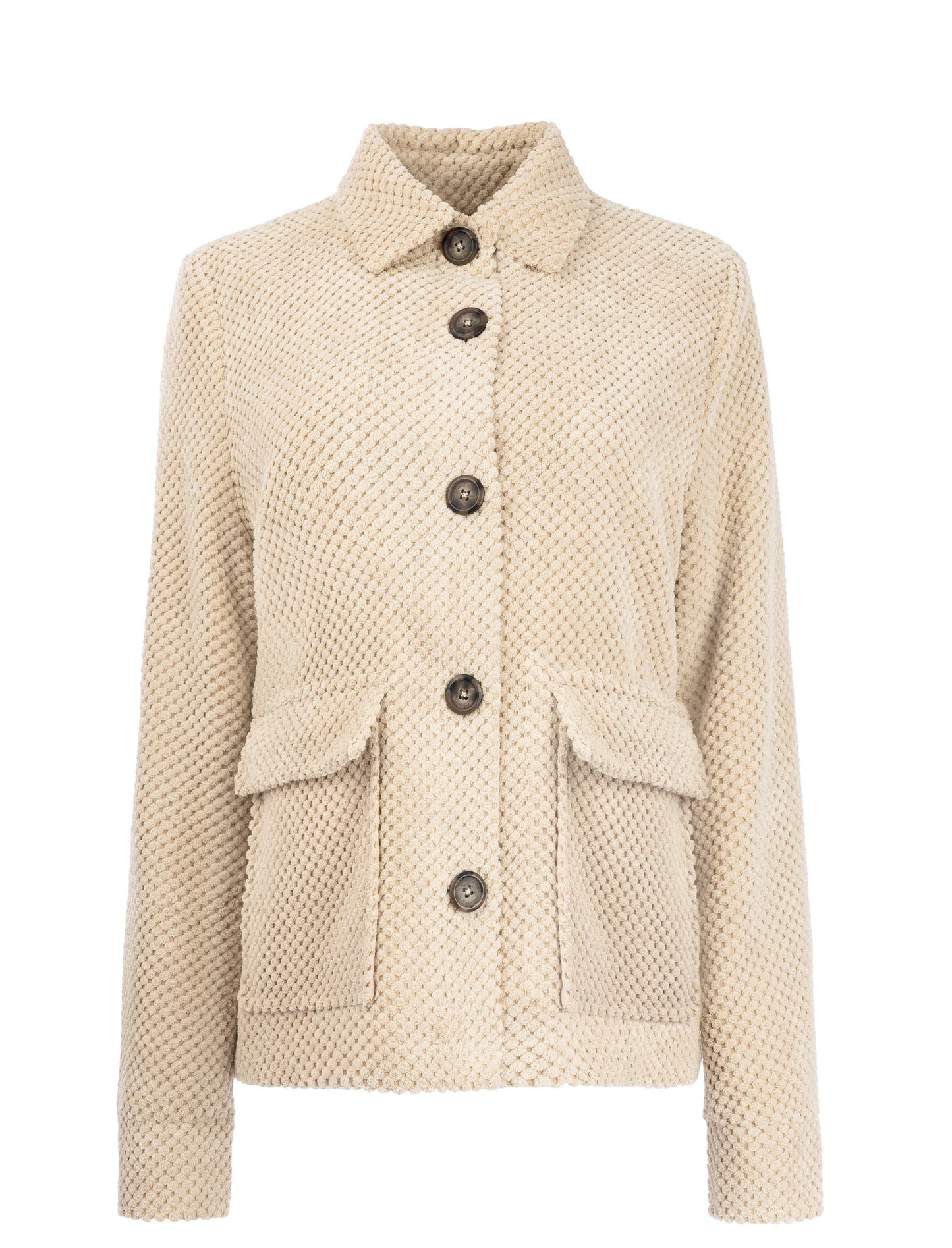 Jasje Halifax LS-RMJ Waffle Chenille | Tan