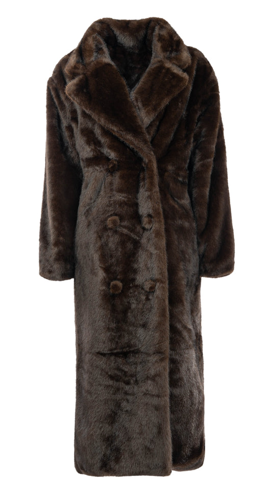 Mantel Markan | Ganache Brown