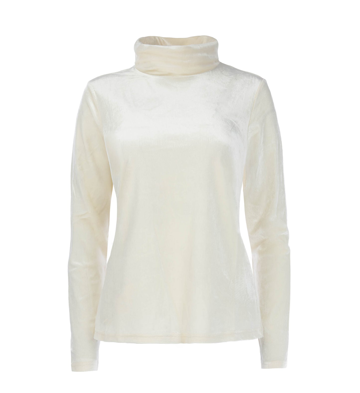 Top Alpes LS-RMJ Structure Velvet | Ecru