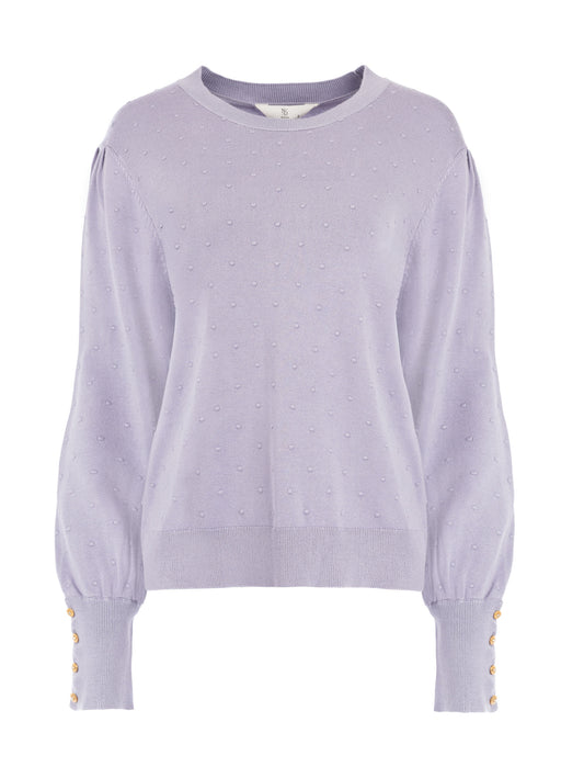 Trui Vaset LS-RMB Brei | Loom Lilac