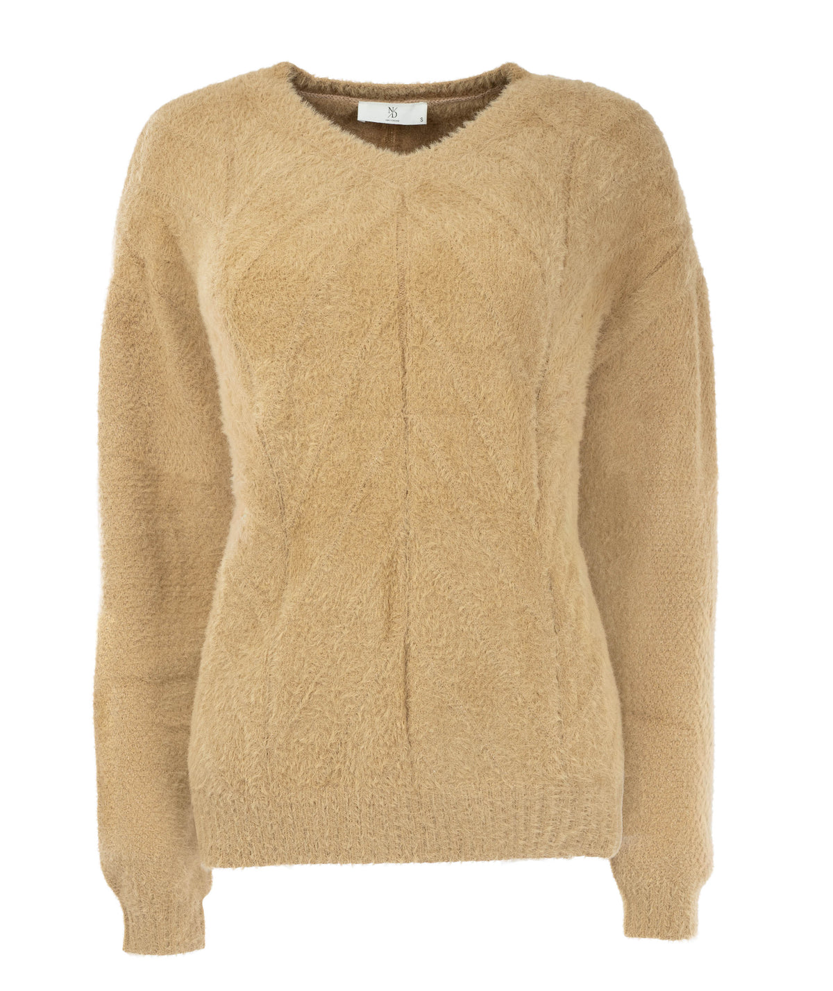 Ontario LS-RMJ Furry Knit | Tan