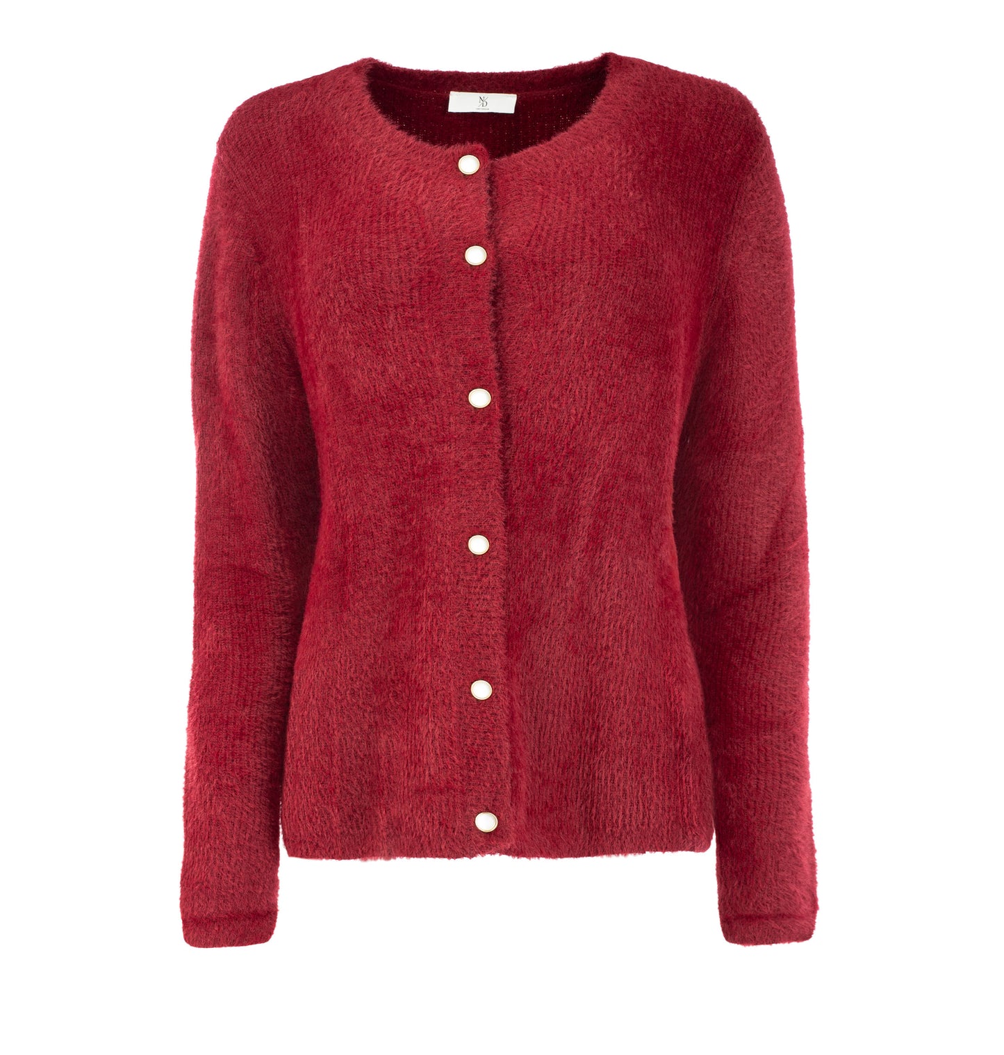Delta LS-RMJ Furry Knit | Rhubarb Red