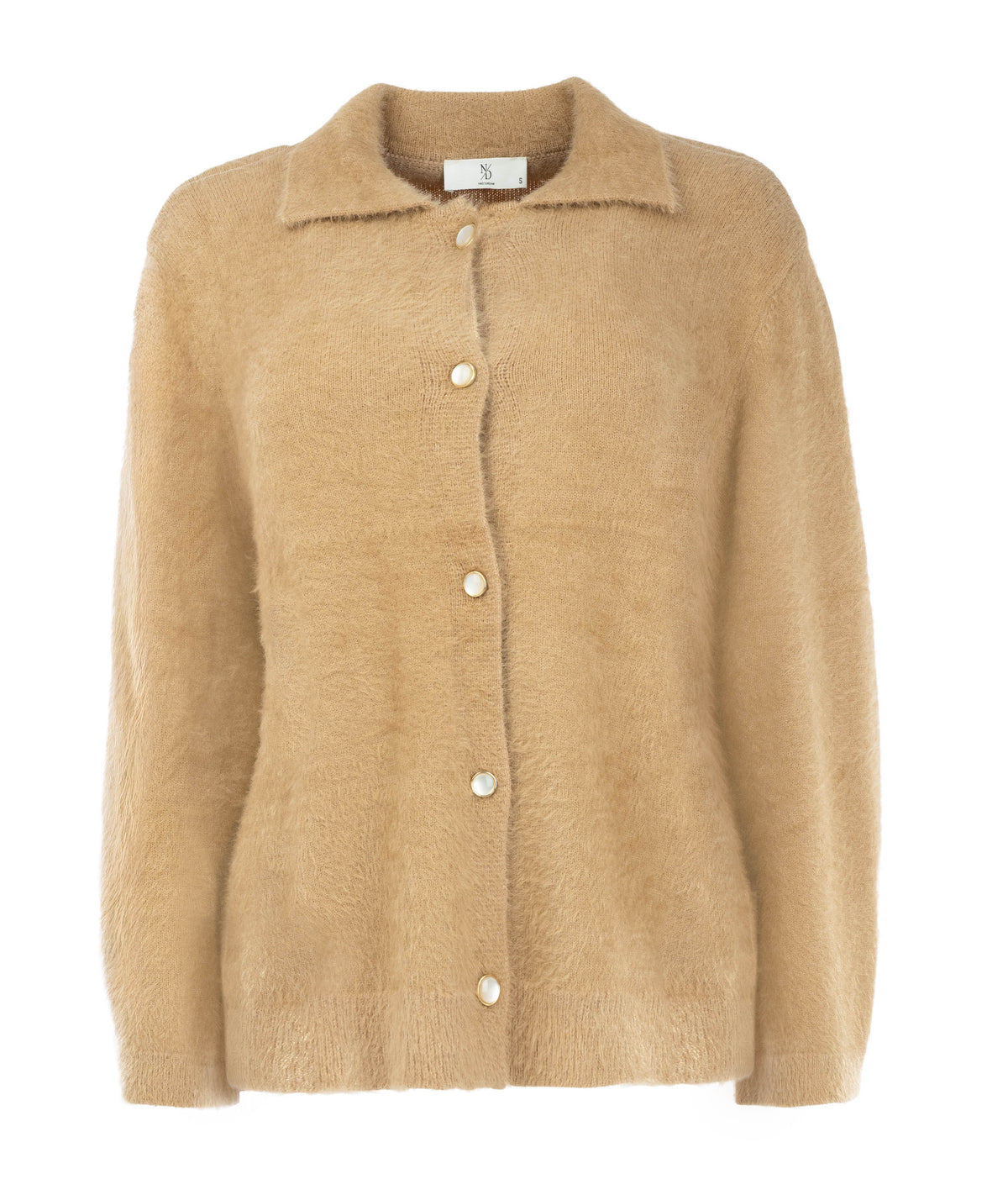 Halton 7/8 SS-RMJ Furry Knit | Tan