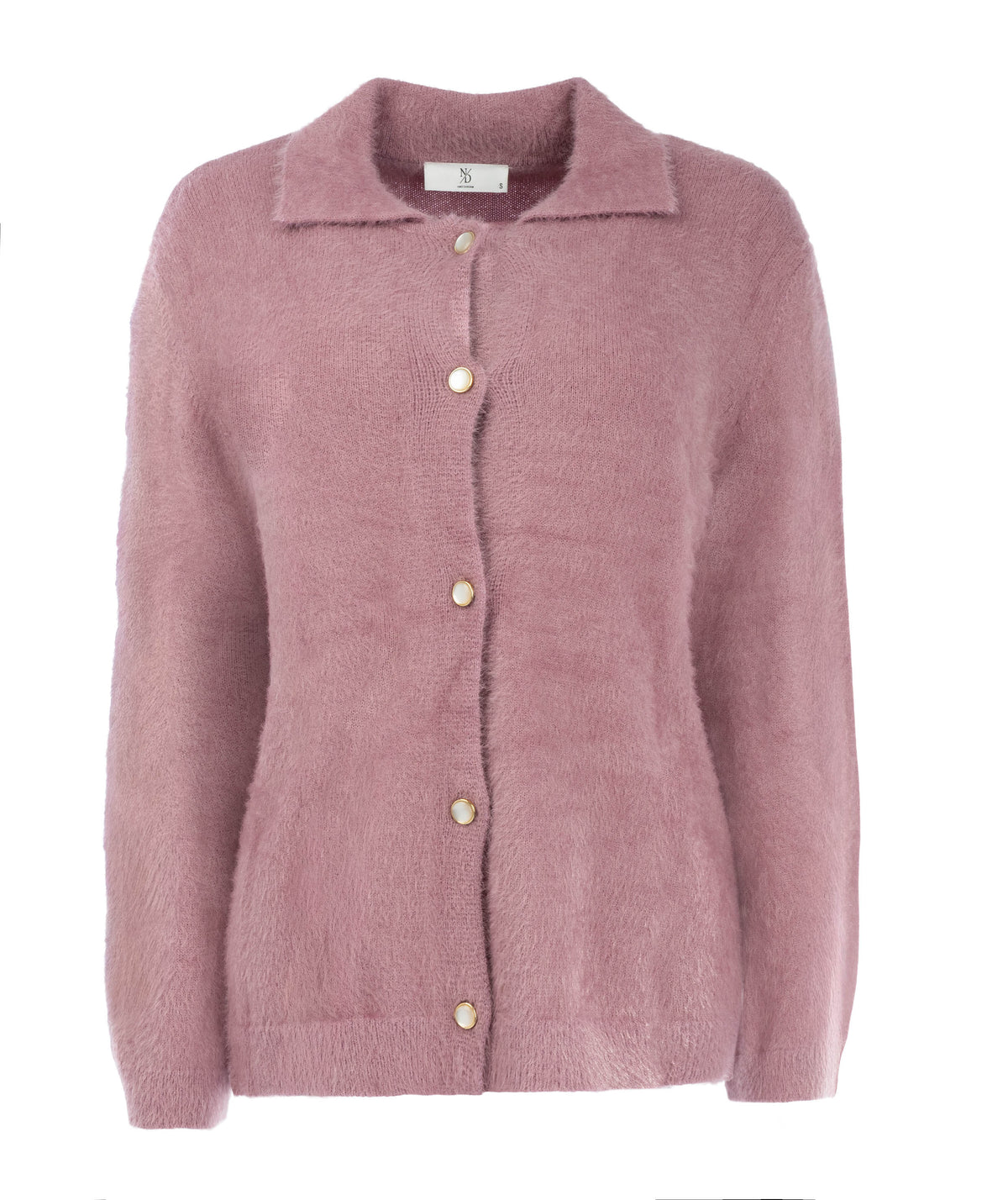 Halton 7/8 SS-RMJ Furry Knit | Nostalgia Rose