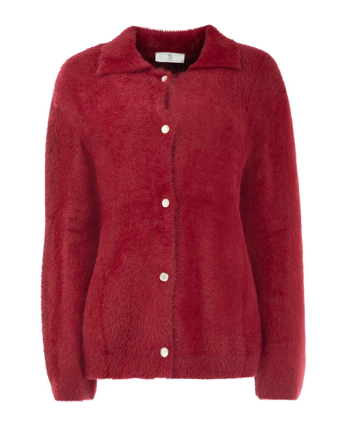 Halton 7/8 SS-RMJ Furry Knit | Rhubarb Red