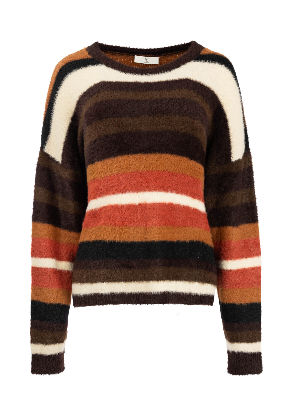 Trui Stilippa LS-RMJ Furry Print Knit | Colored