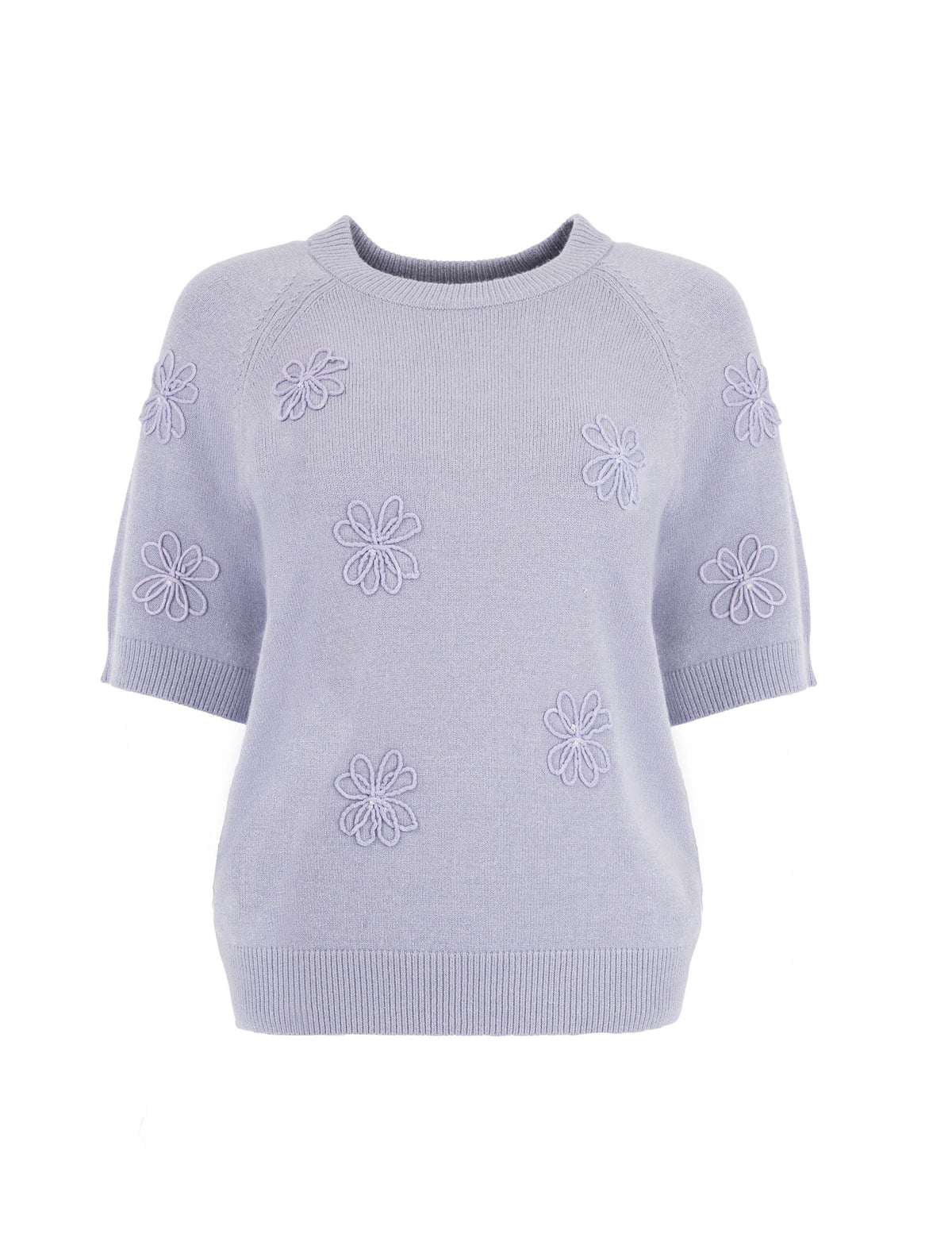 Trui Main 1/2 SS-RMB Design Brei | Loom Lilac