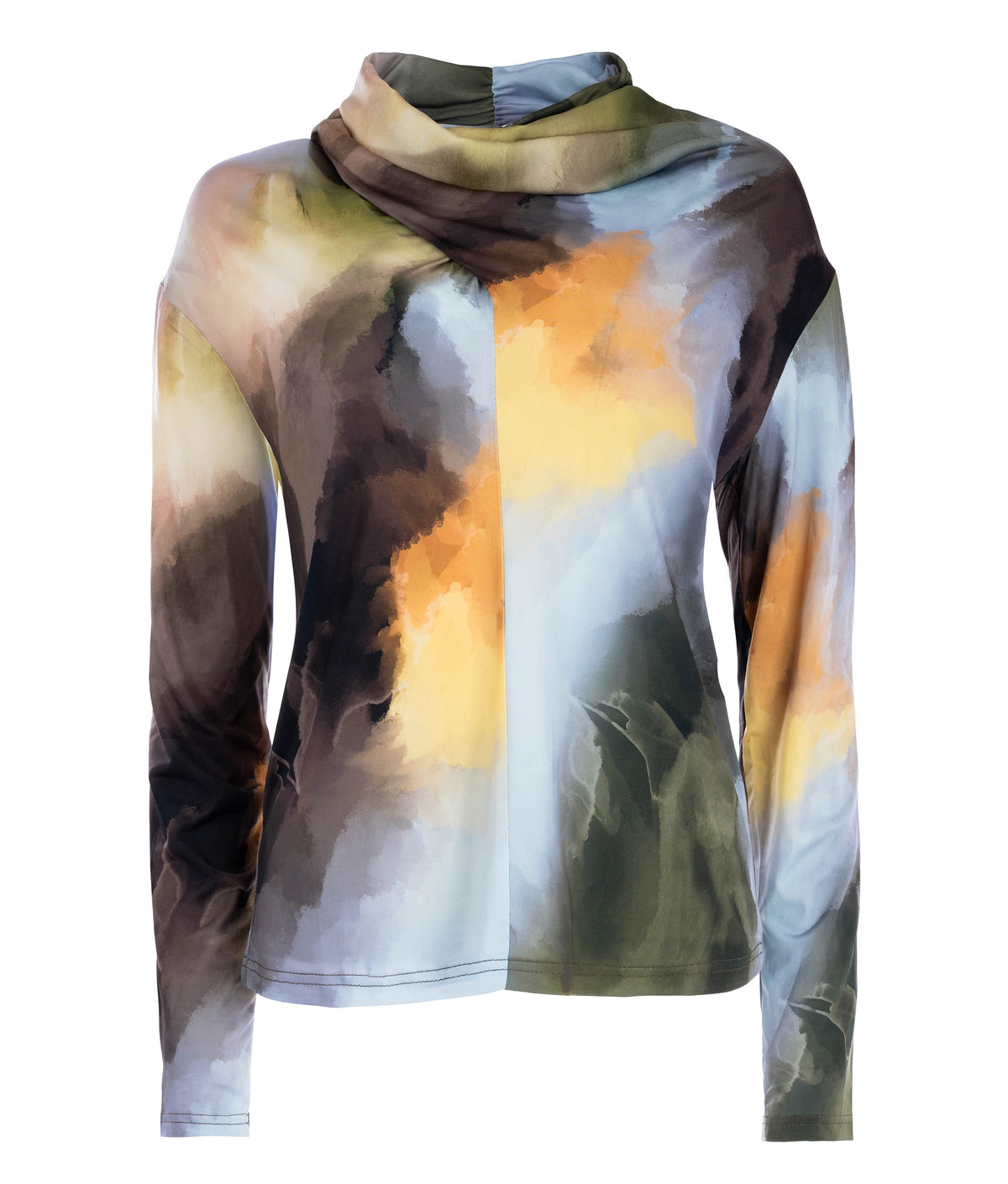 Top Enna LS Gold Flake Dreamscape Tricot | Gold Flake