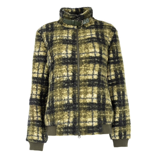 Jas Shields PP LS-RMJ Green Moss Check Brushed Woven | Green Moss