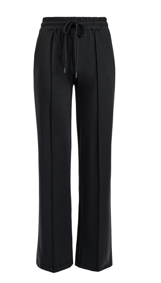 Pantalon Nino-ZP Paspel Brushed Traveler | Black