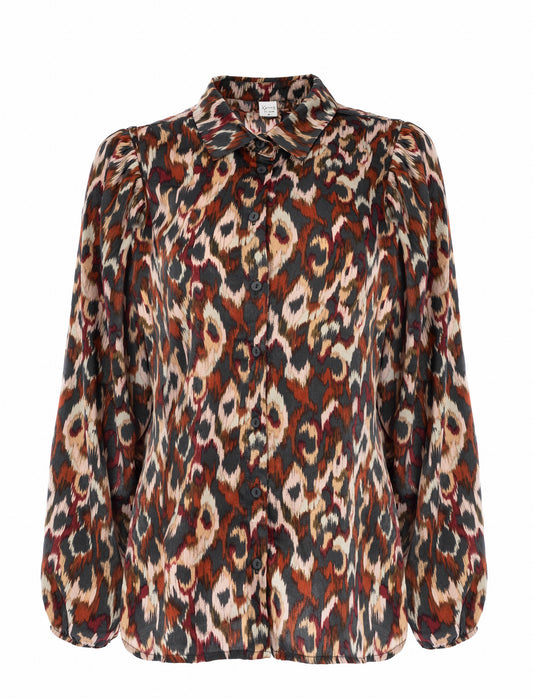 Blouse Mayliera LS Army Camouflage Woven | Army