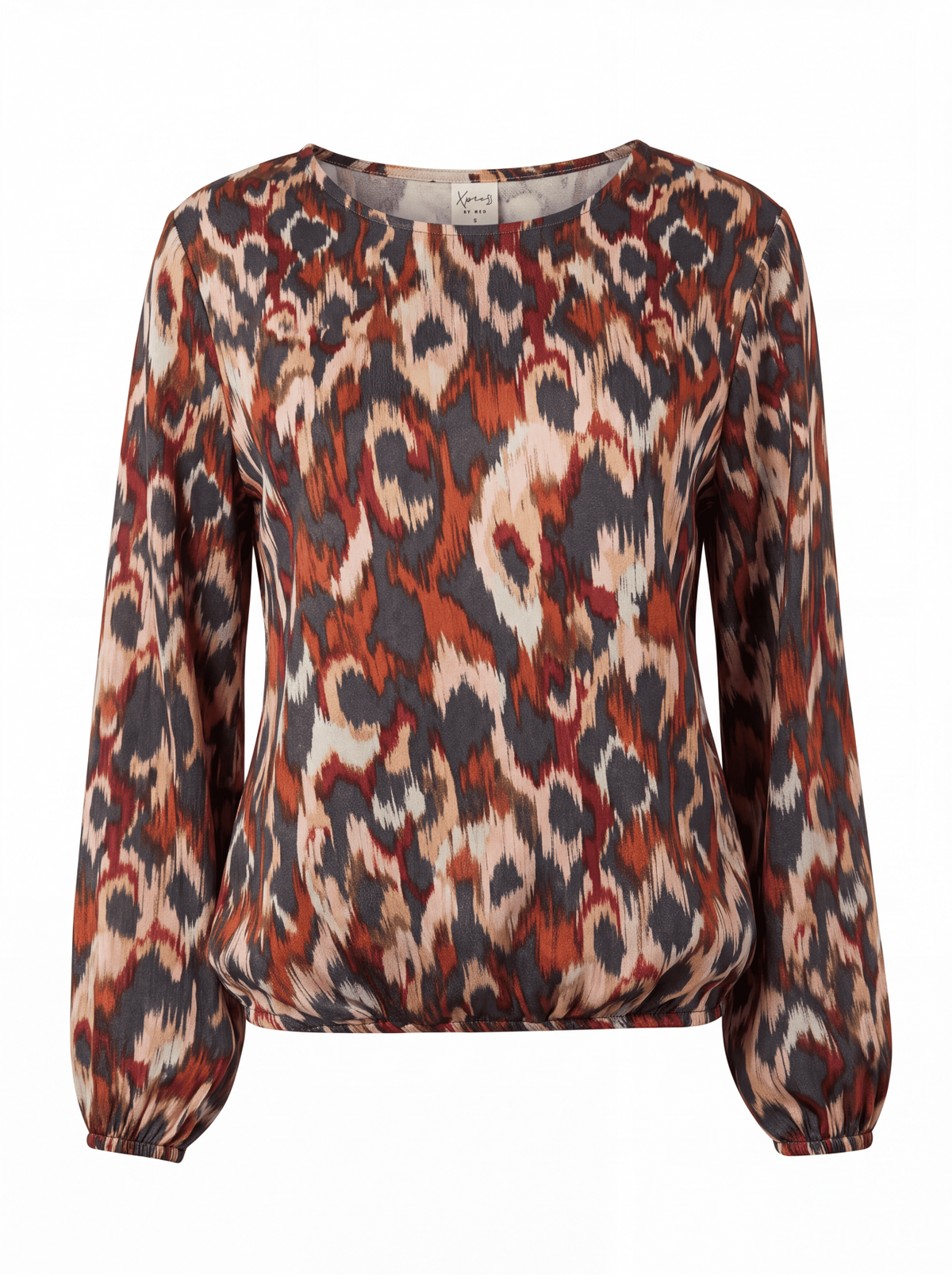 Top Delina LS Army Camouflage Woven | Army