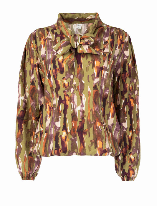 Top Merina LS Army Ottoman Woven | Army