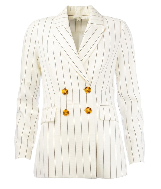 Linette Stripe | White