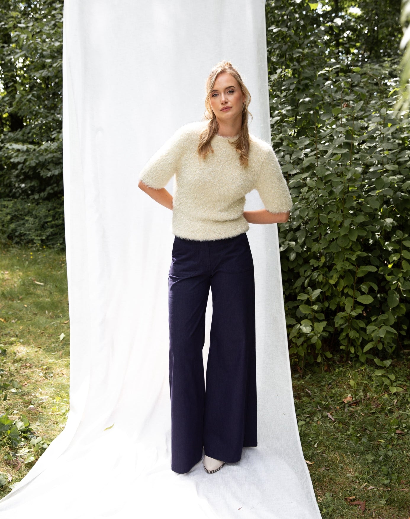 Shifra Lurex | Creme