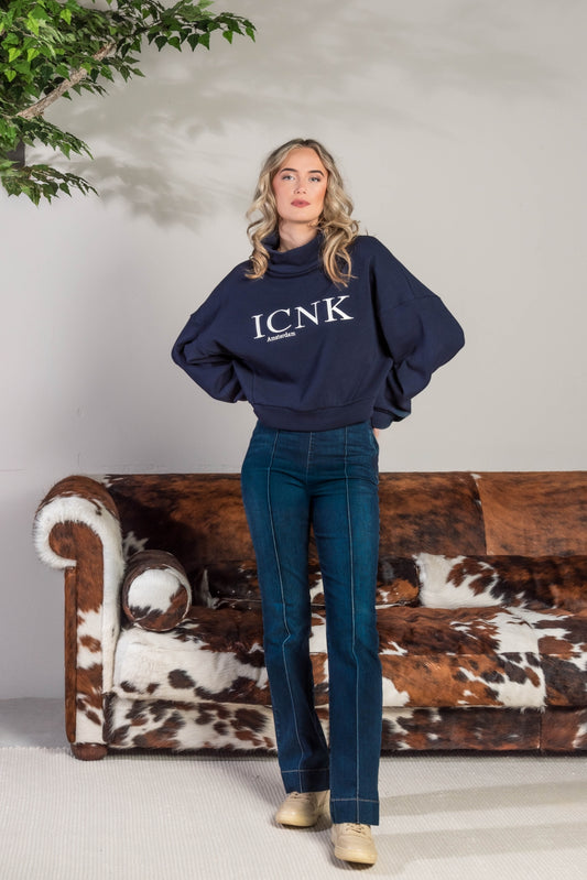 Glasgow Brushed Fleece | Navy