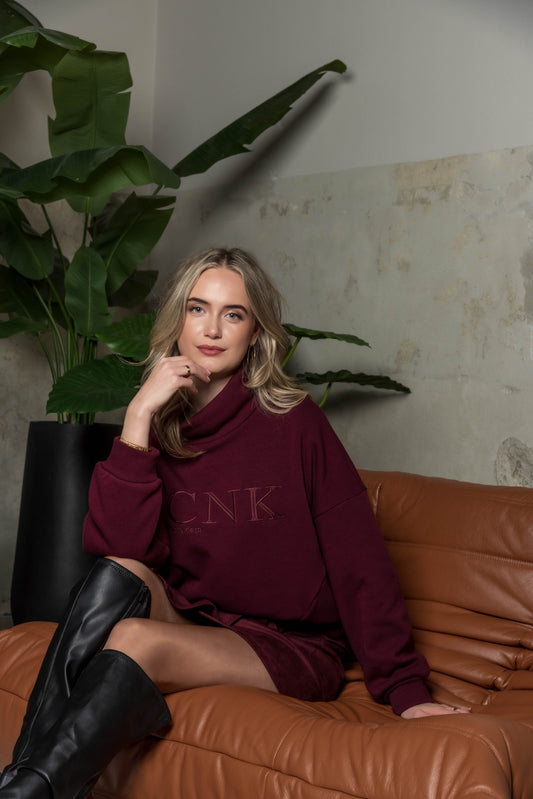 Glasgow Brushed Fleece | Bordeaux