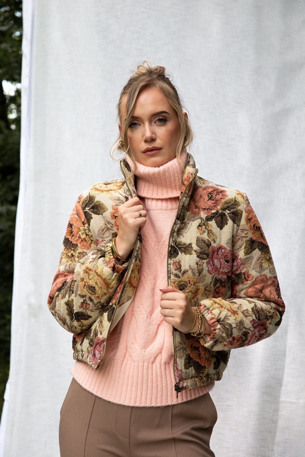 Bomber Style Jacquard | Colored