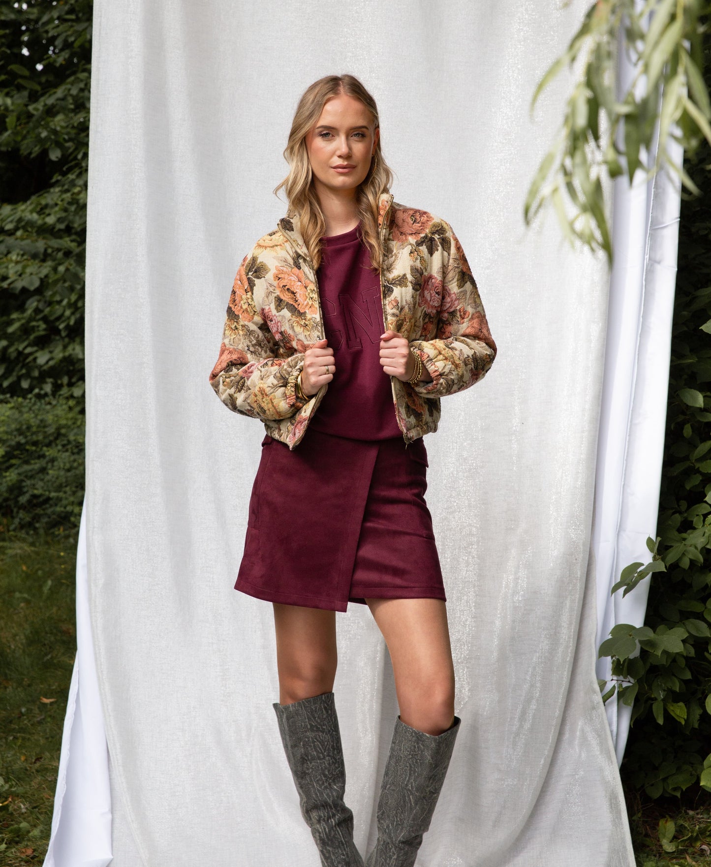 Bomber Style Jacquard | Colored