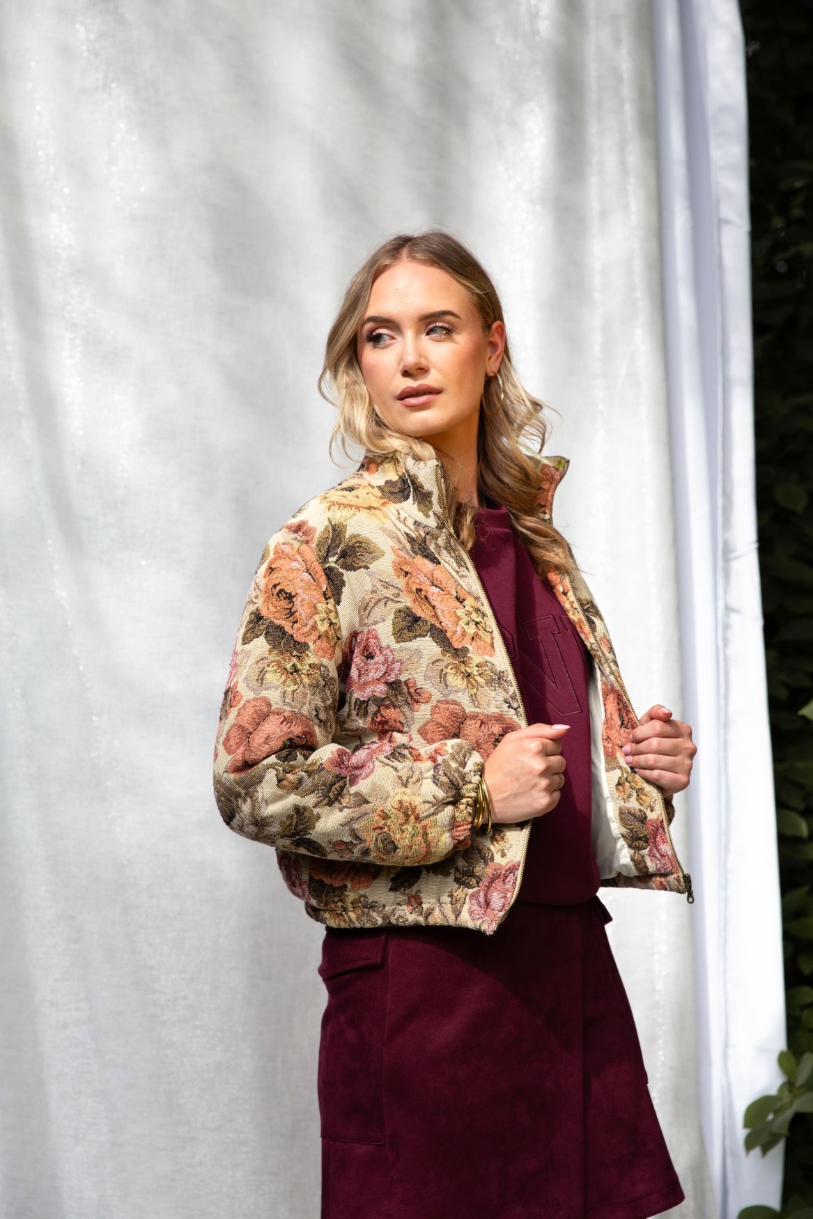 Bomber Style Jacquard | Colored