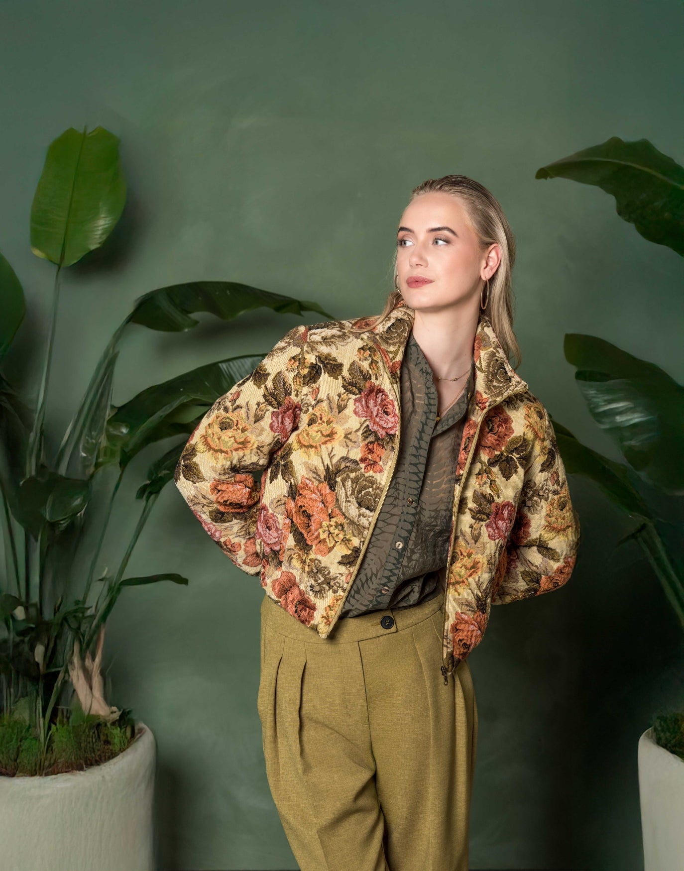 Bomber Style Jacquard | Colored