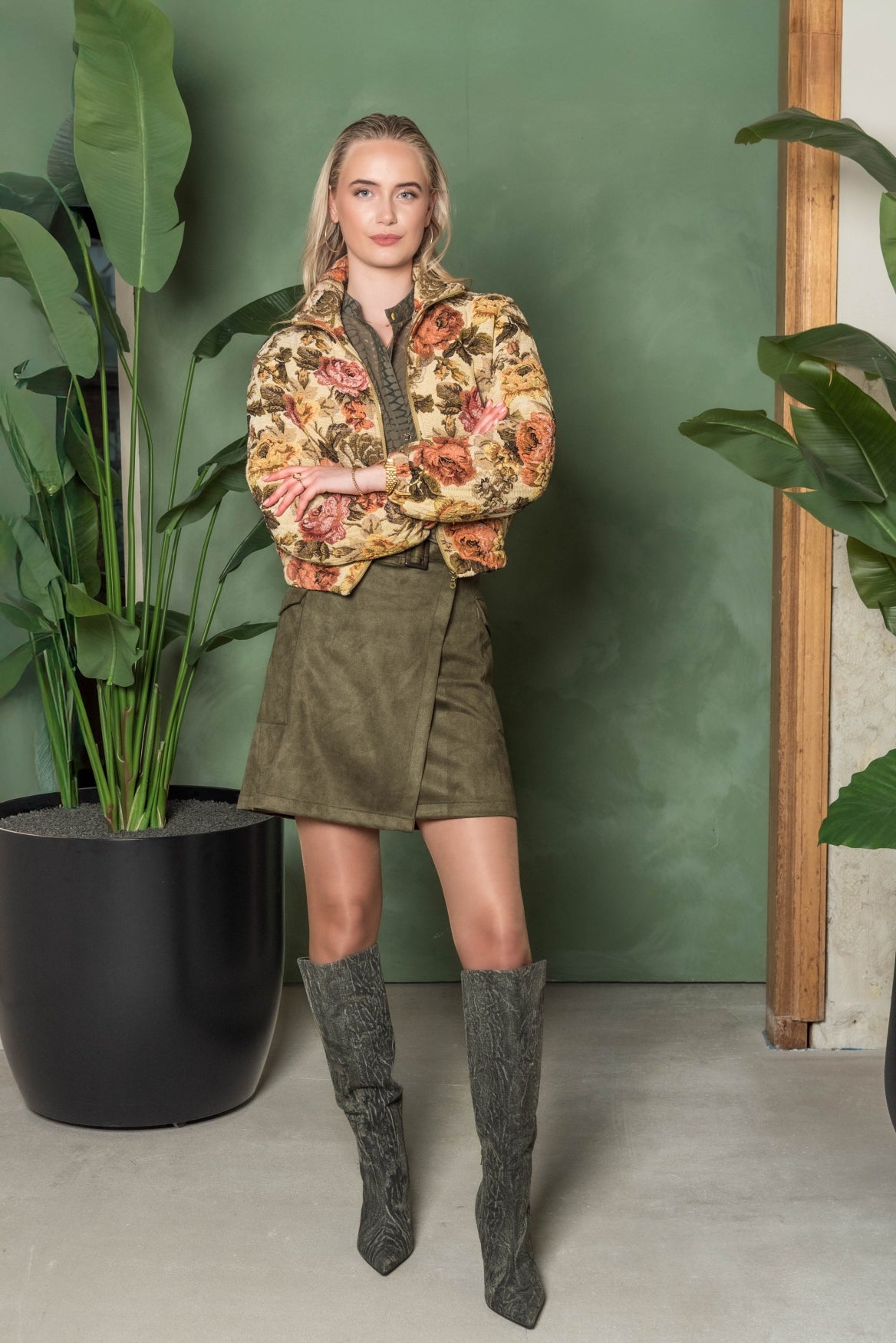 Bomber Style Jacquard | Colored