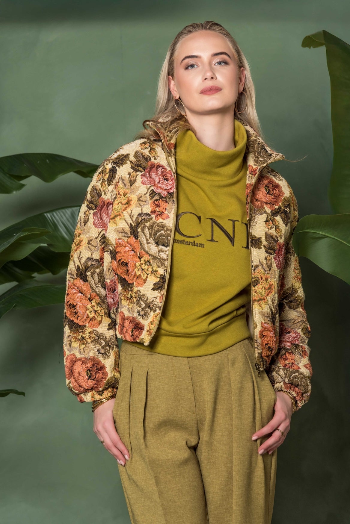 Bomber Style Jacquard | Colored
